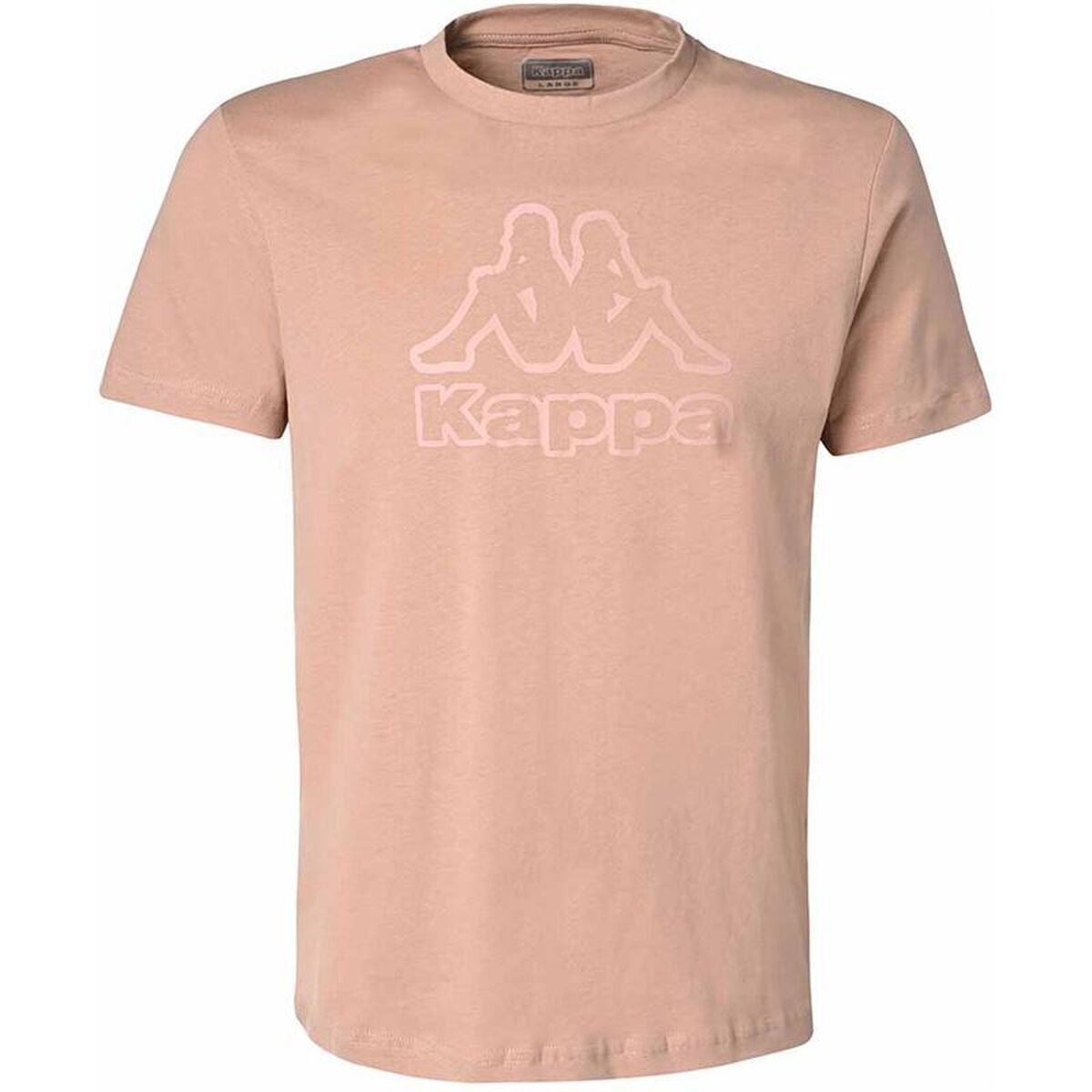 Camiseta de Manga Corta Hombre Kappa Kremy Korporate Rosa claro