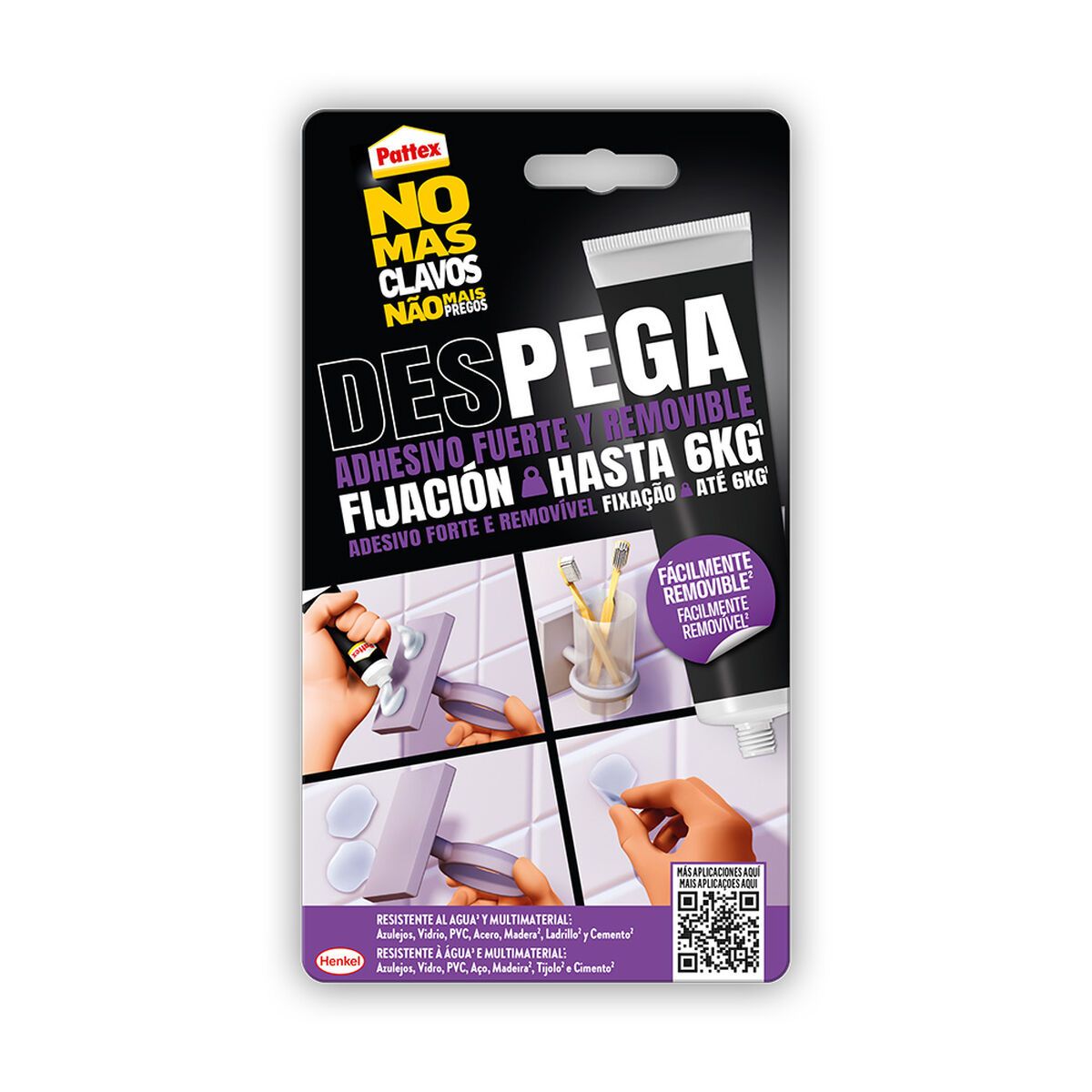 Adhesivo de montaje Pattex