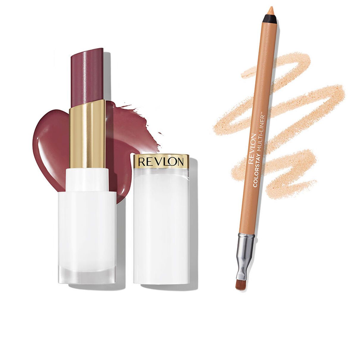Pintalabios Revlon DUO GLASS SHINE 2 Piezas