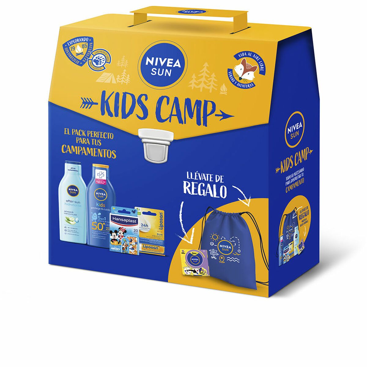 Protector Solar para Niños Nivea Sun Kids Spf 50+ 5 Piezas