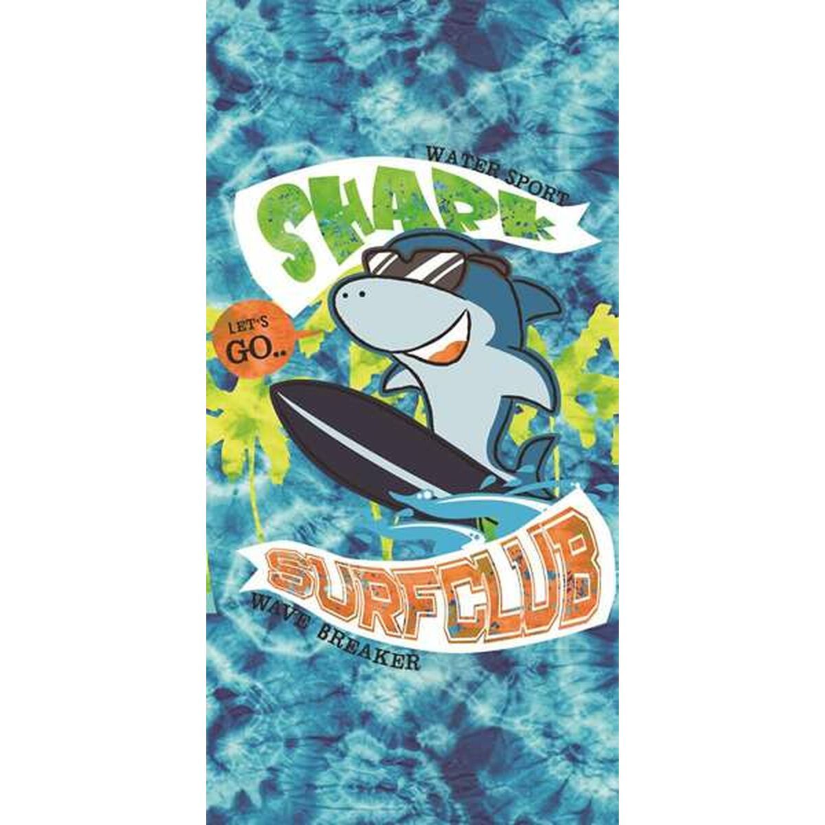 Toalla de Microfibra Secaneta Sharklub 75 x 150 cm