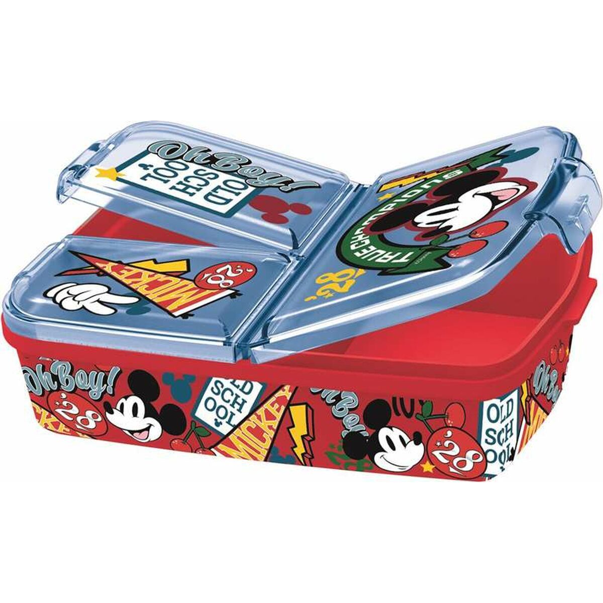 Portameriendas Mickey Mouse Multiple Mickey True Champions