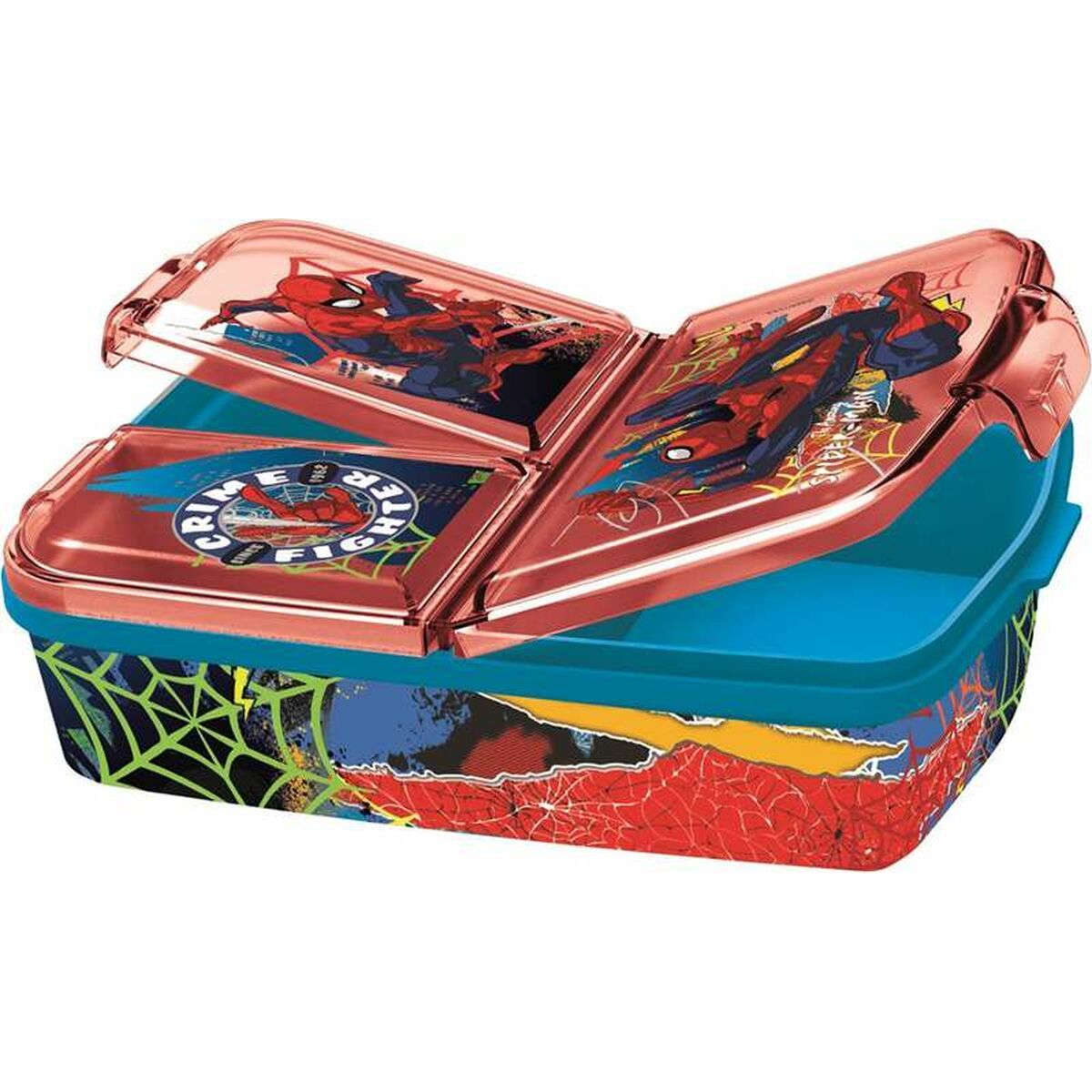Portameriendas Spider-Man Multiple Spiderman Moving Target