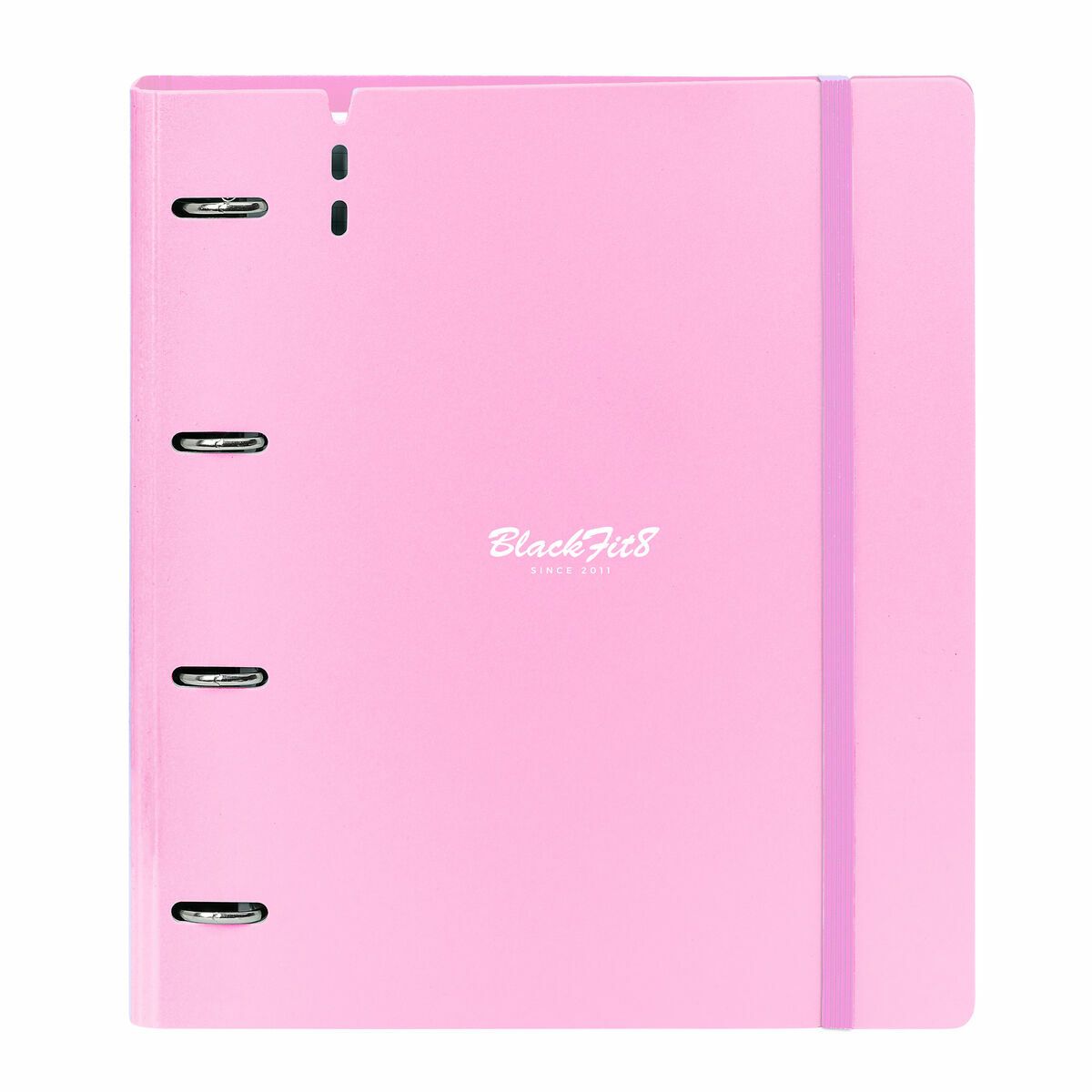 Carpeta de anillas BlackFit8 Smile Azul Rosa 27 X 32 X 4 cm