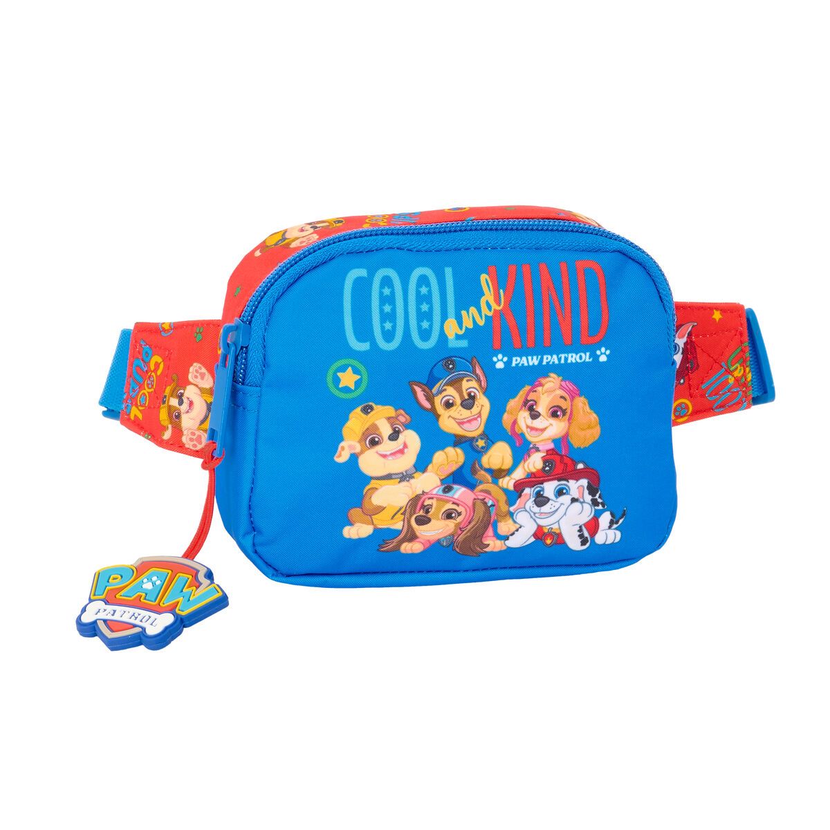 Riñonera The Paw Patrol Cool Azul Rojo 14 x 11 x 4 cm