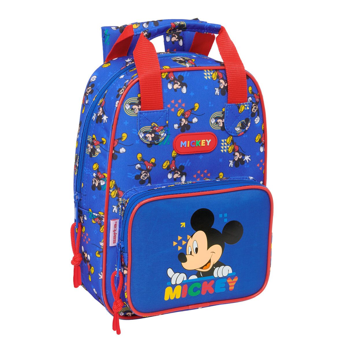 Mochila Escolar Mickey Mouse Clubhouse Today Azul 20 x 28 x 8 cm