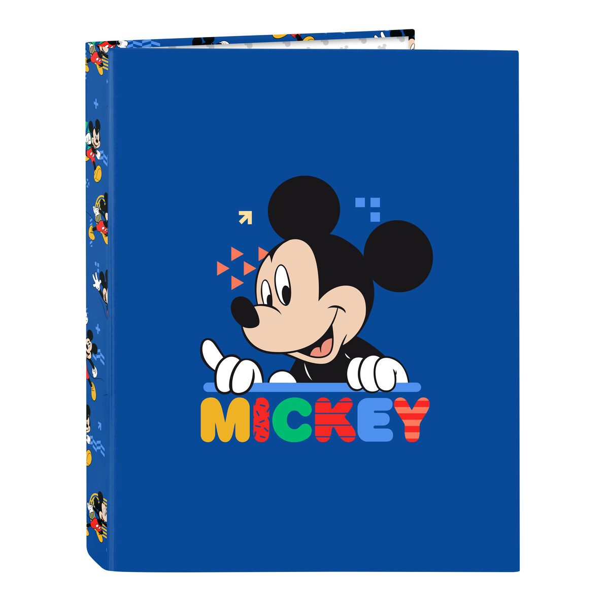 Carpeta de anillas Mickey Mouse Clubhouse Today Azul A4 26.5 x 33 x 4 cm