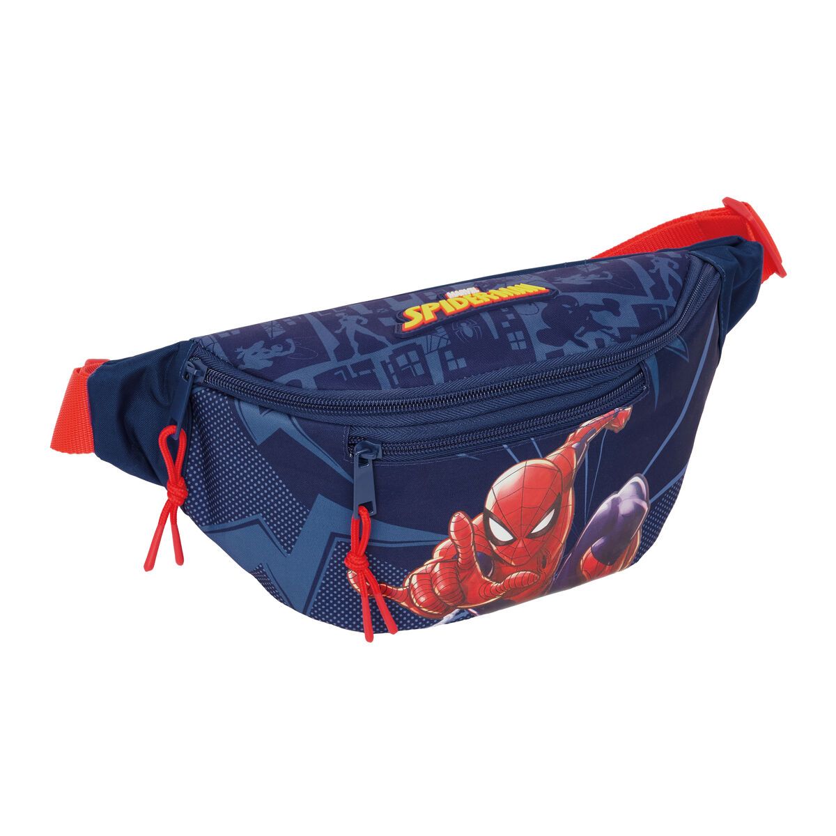 Riñonera Spider-Man Azul 23 x 12 x 9 cm