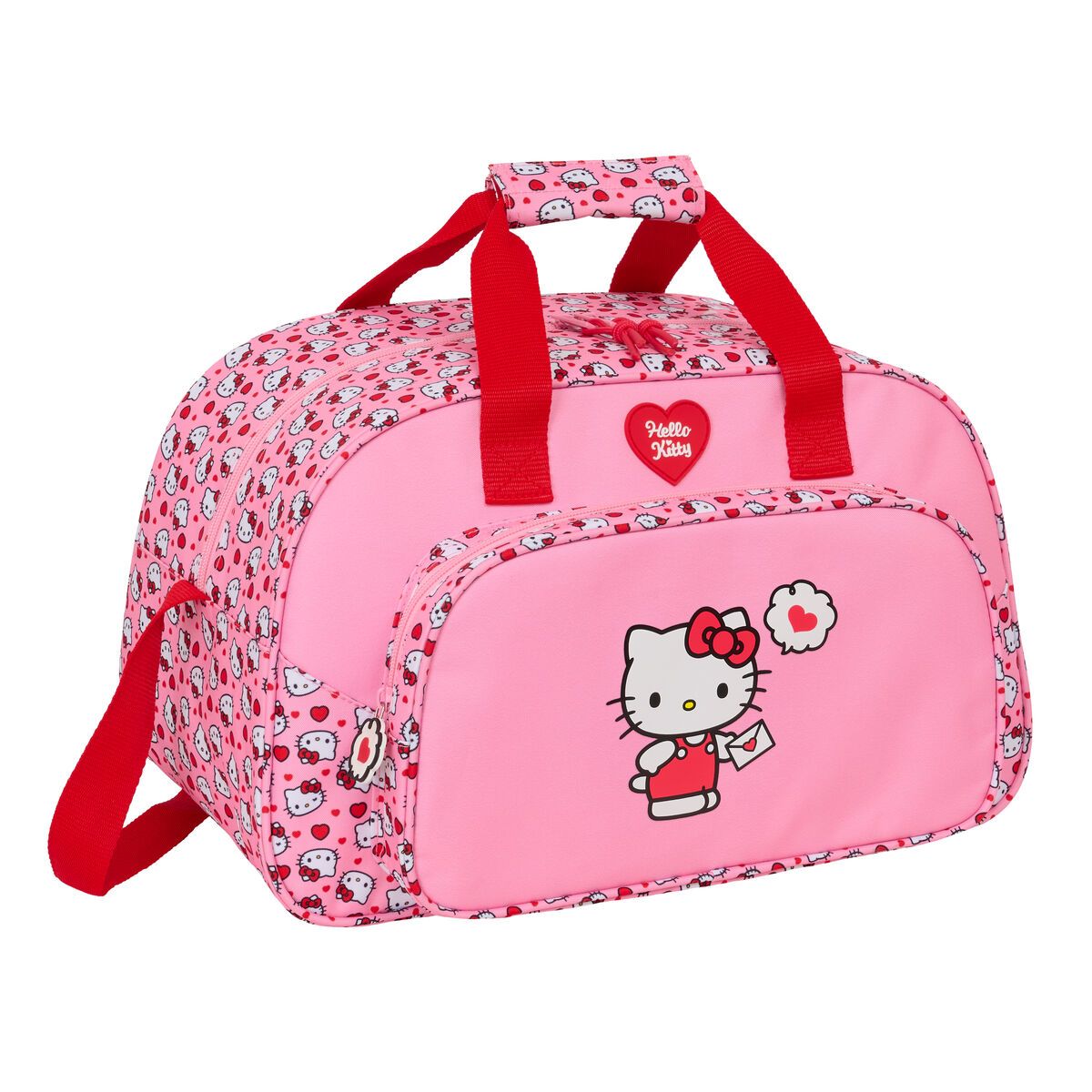 Bolsa de Deporte Hello Kitty Rosa 40 x 24 x 23 cm