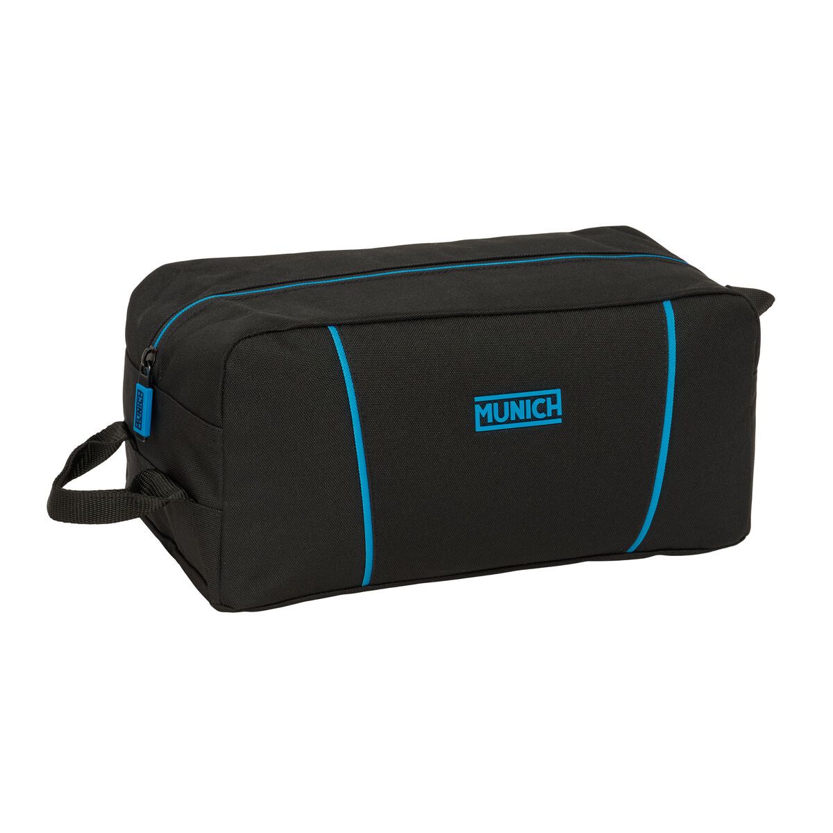 Zapatillero de Viaje Munich Road Azul Negro 34 x 15 x 18 cm