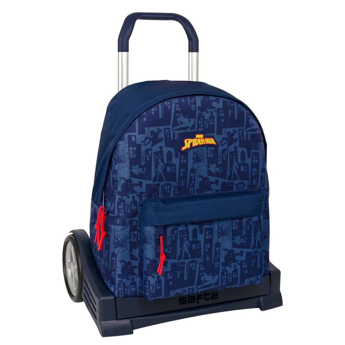 Mochila Escolar Spider-Man Azul 33 x 42 x 15 cm