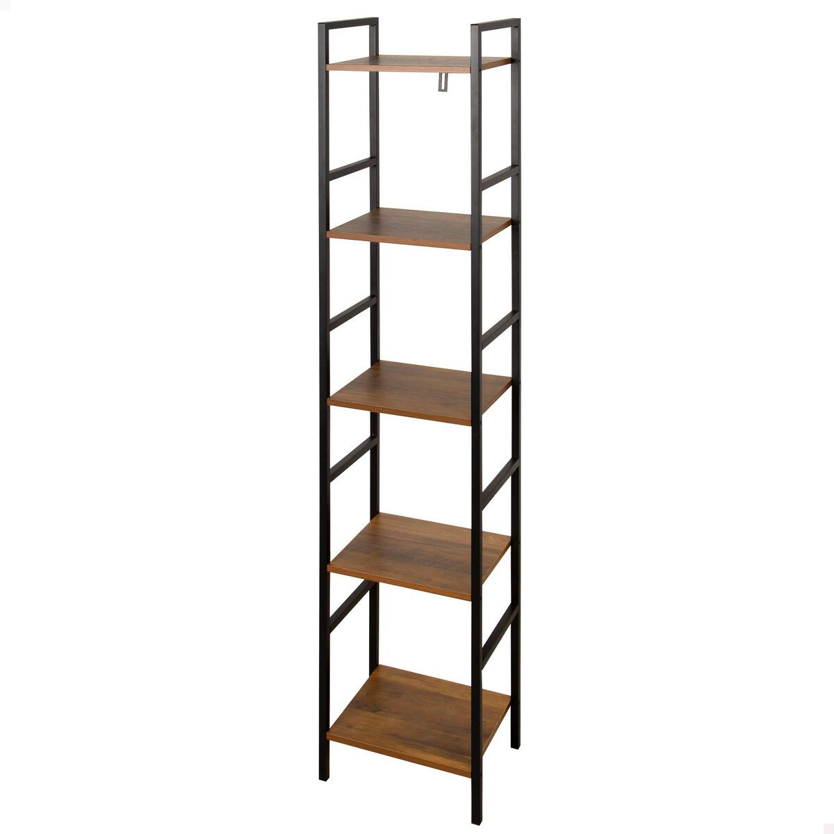 Estantería Max Home Hierro Madera MDF 5 Estantes 30 X 144 X 24 CM