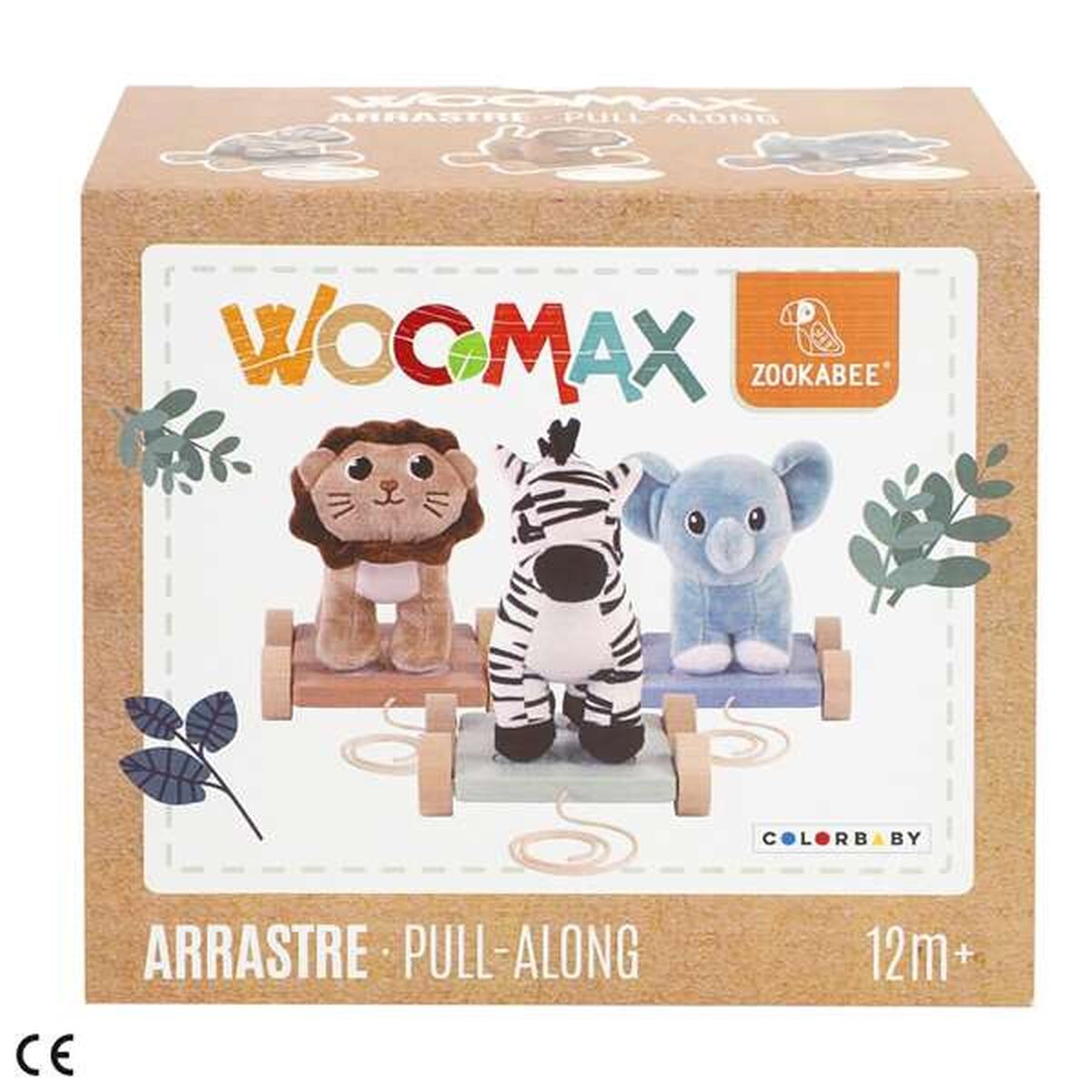 Peluche Colorbaby Madera