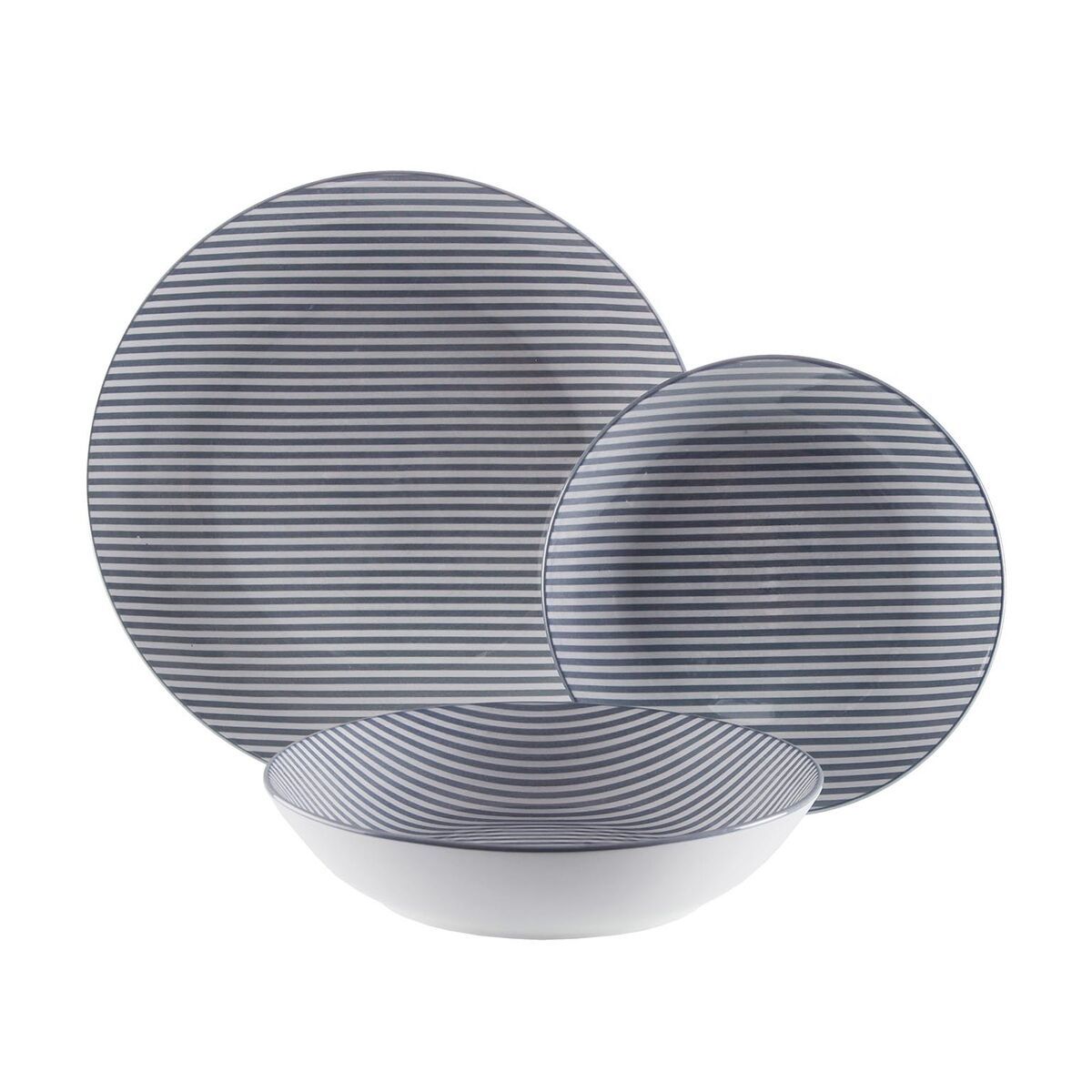 Vajilla Versa Azul Porcelana 18 Piezas