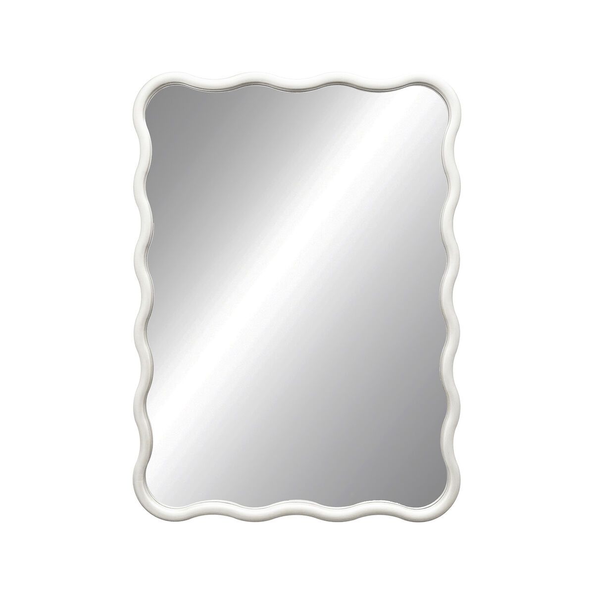 Espejo de pared Versa Blanco 2,2 X 73 X 53 CM