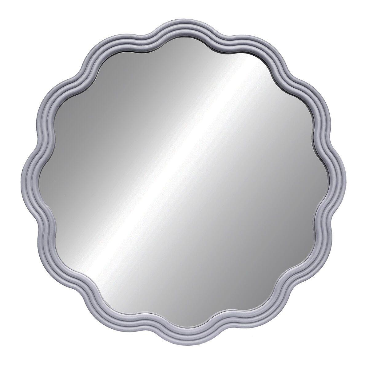 Espejo de pared Versa Plateado 3 x 60 x 60 cm