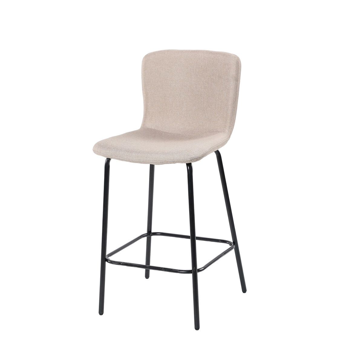 Taburete Versa Beige Metal 44,5 X 93,5 X 51 CM