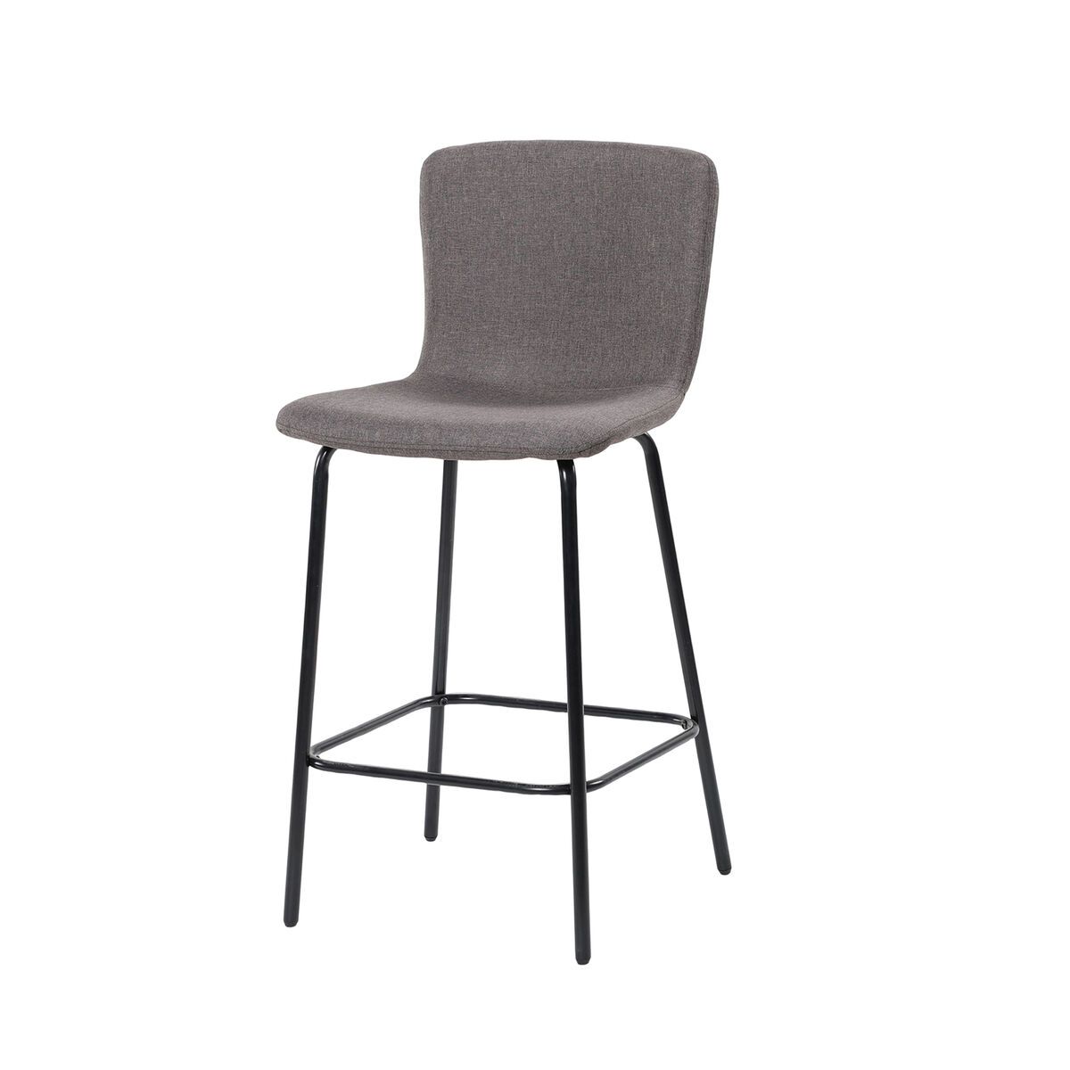Taburete Versa Negro Metal 44,5 X 93,5 X 51 CM
