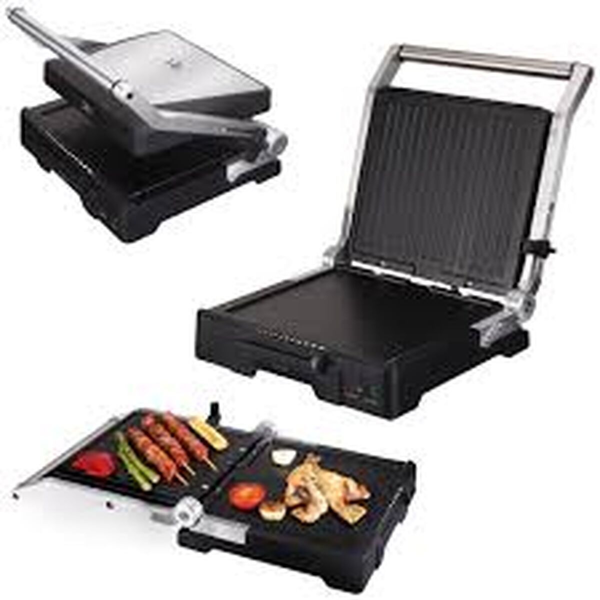 Plancha de Cocina JATA GR1100 Negro 2000 W