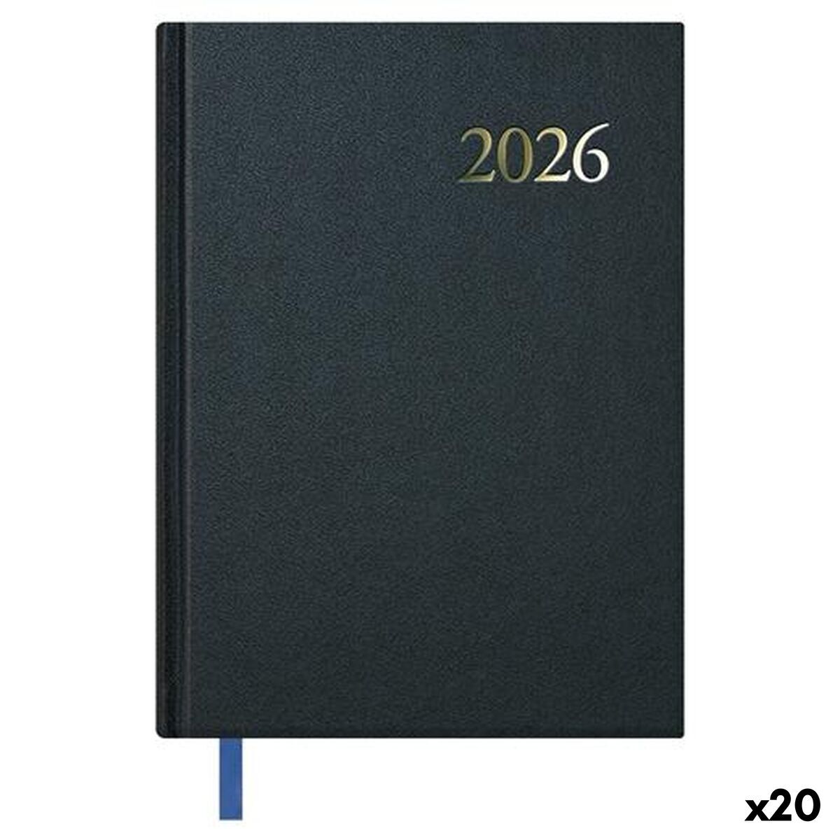 Agenda DOHE SEGOVIA Negro 14 x 20 cm 2026 (20 Unidades)