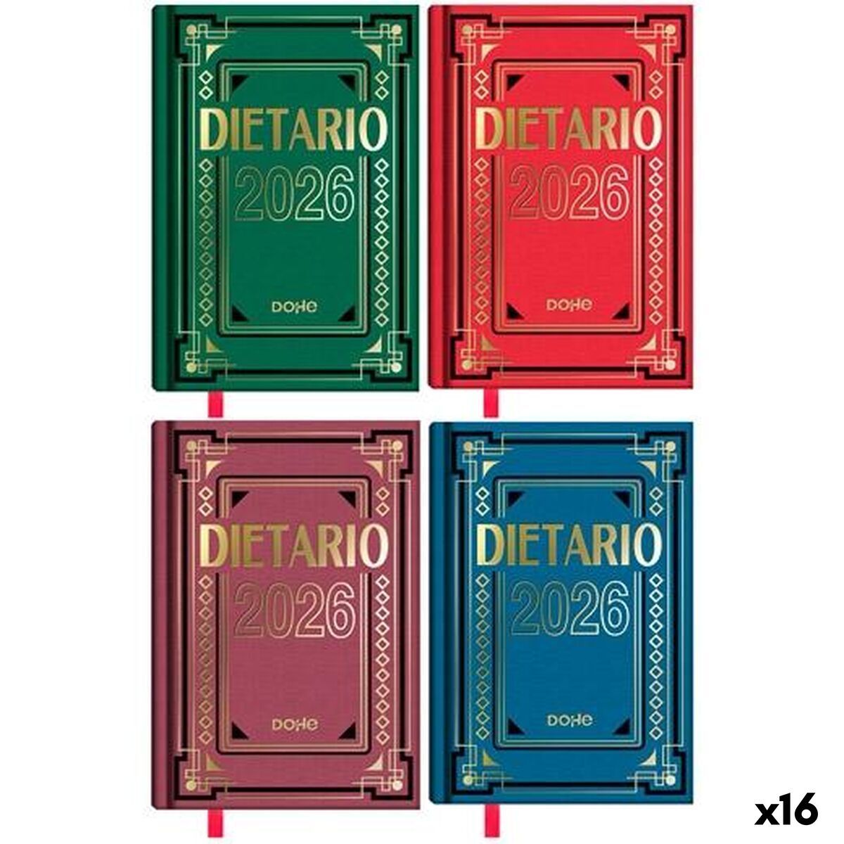 Dietario DOHE 1/8 11,5 x 16,5 cm (16 Unidades)