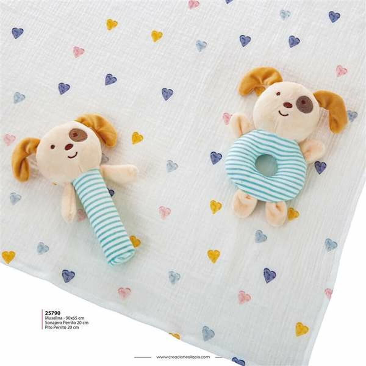 Set de Regalo para Bebé Poliéster 3 Piezas