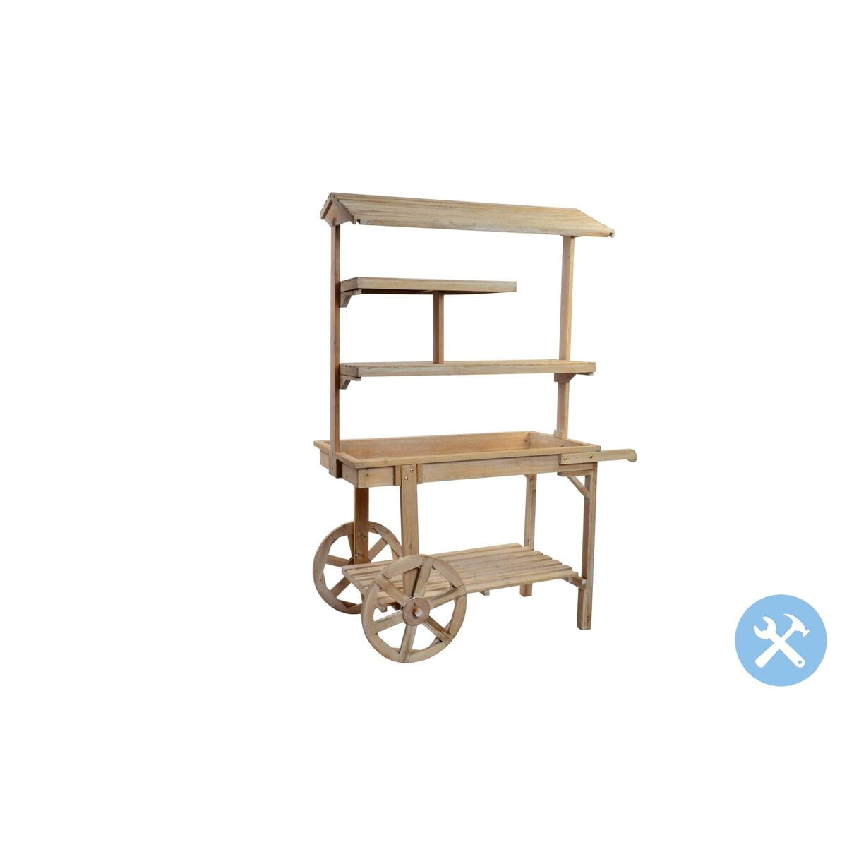 Expositor DKD Home Decor Madera 118 x 53 x 166 cm