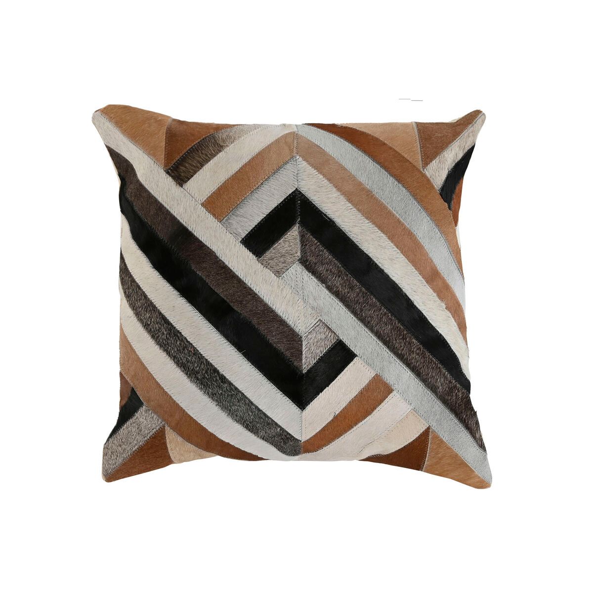 Cojín DKD Home Decor Marrón oscuro Camel Colonial 40 x 10 x 40 cm