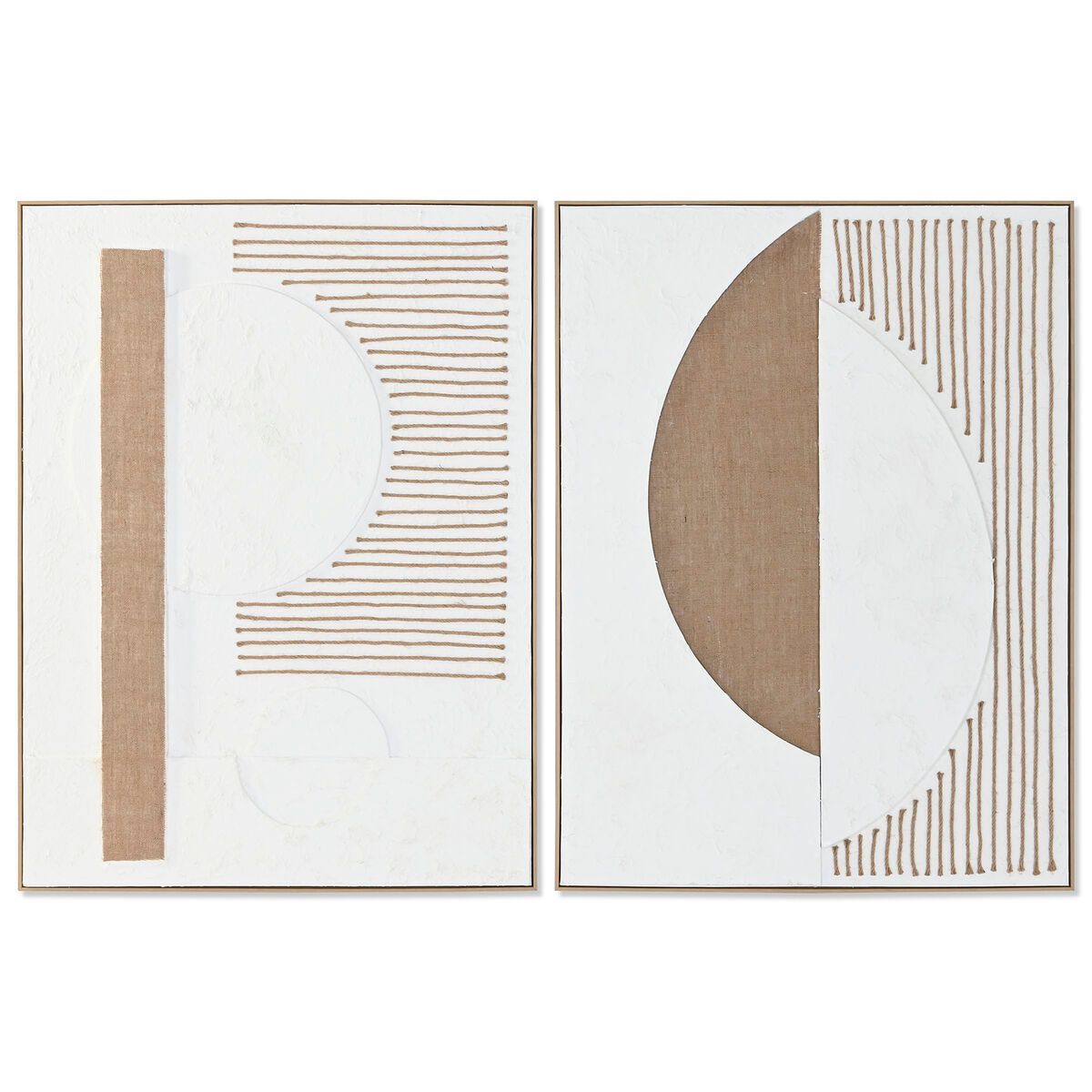 Cuadro Home ESPRIT Papel Poliestireno 92,5 x 4,5 x 122,5 cm