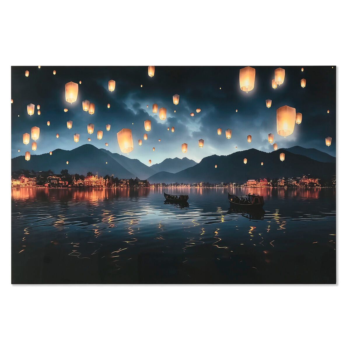 Cuadro Home ESPRIT Cristal Templado 150 x 0,4 x 100 cm