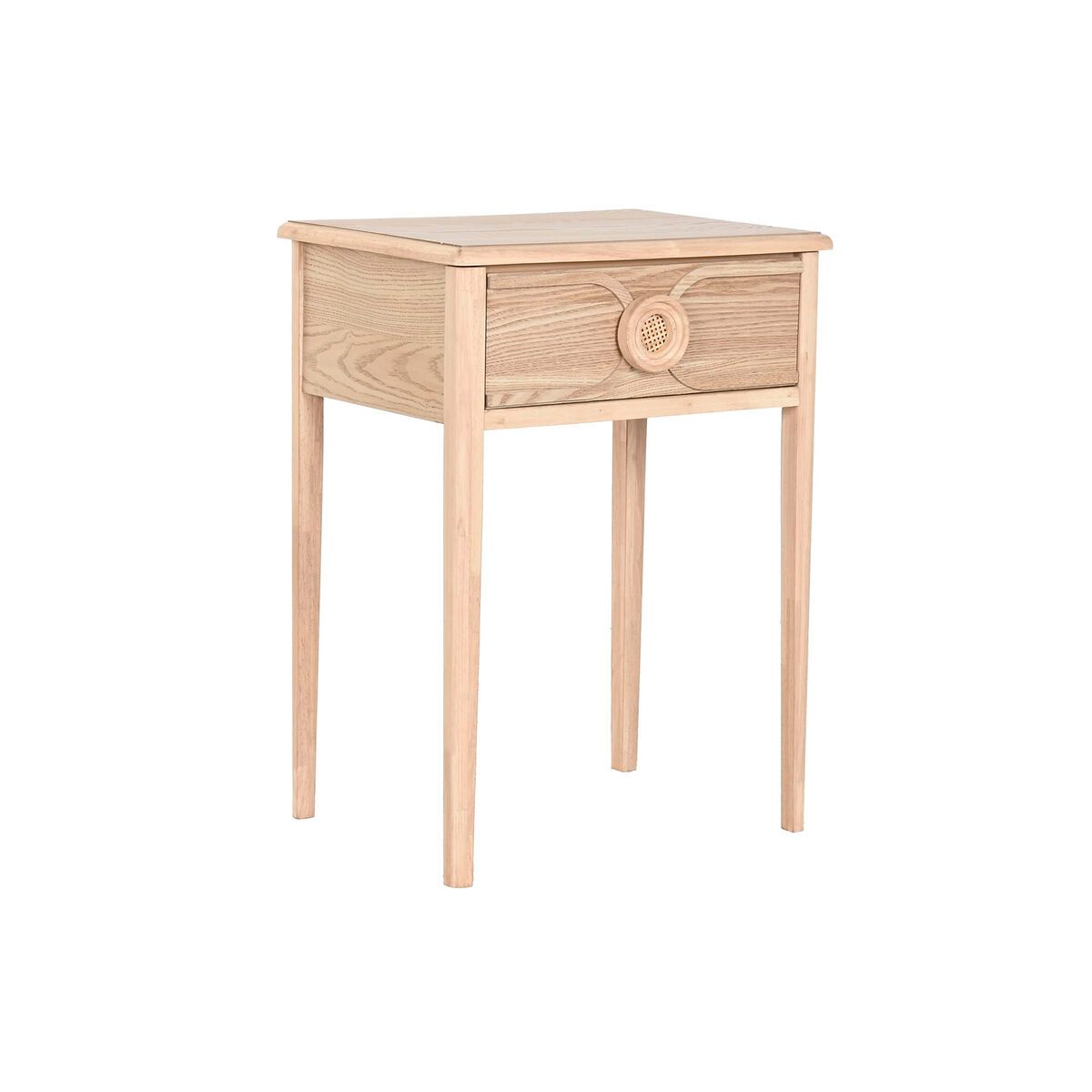 Mesita de Noche Home ESPRIT Natural 48 x 35 x 65 cm