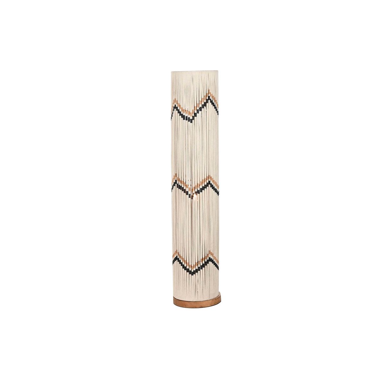 Lámpara de Pie Home ESPRIT Beige Bicolor 50 W 220 V 25 x 25 x 125 cm