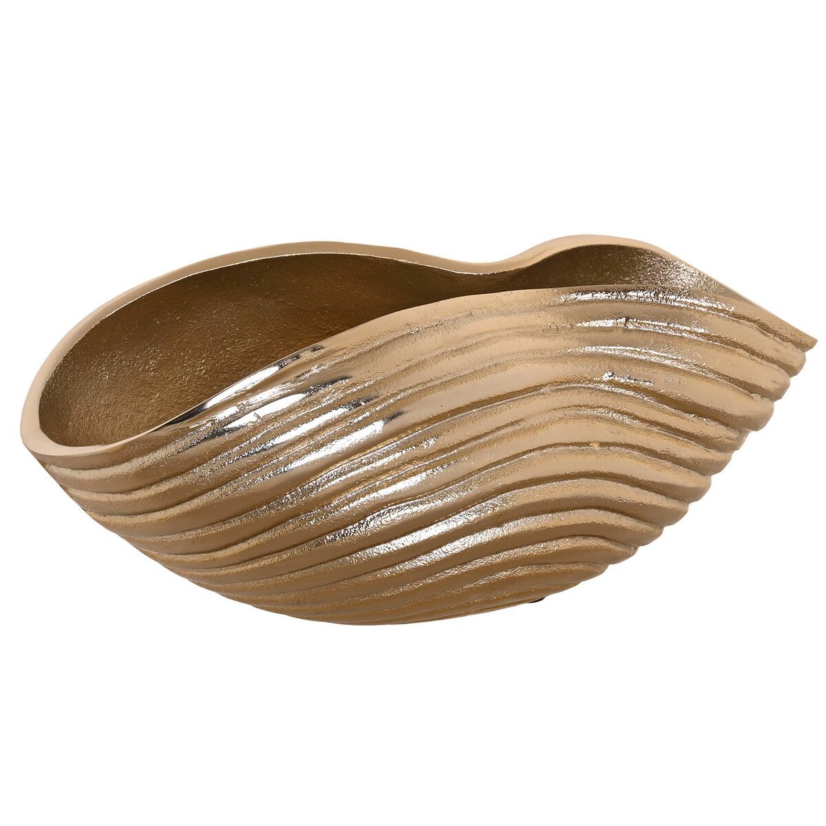 Centro de Mesa Home ESPRIT Dorado Aluminio 30 x 16 x 14 cm