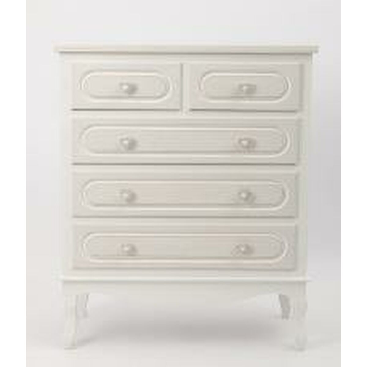 Tocador Home ESPRIT Blanco ABS Espejo Madera MDF 75 x 42 x 140 cm
