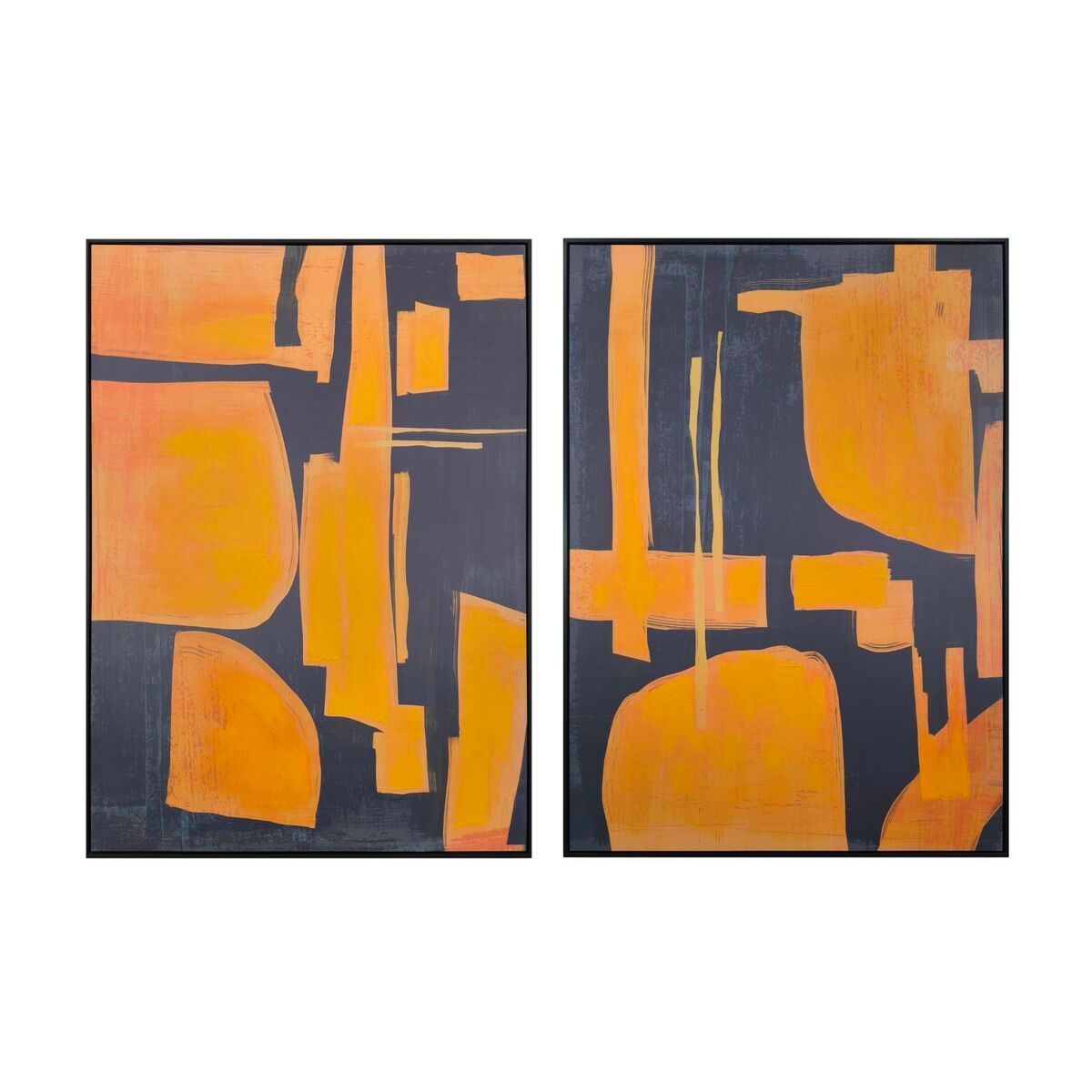 Lienzo Home ESPRIT Poliestireno Lienzo 103 x 4,5 x 143 cm