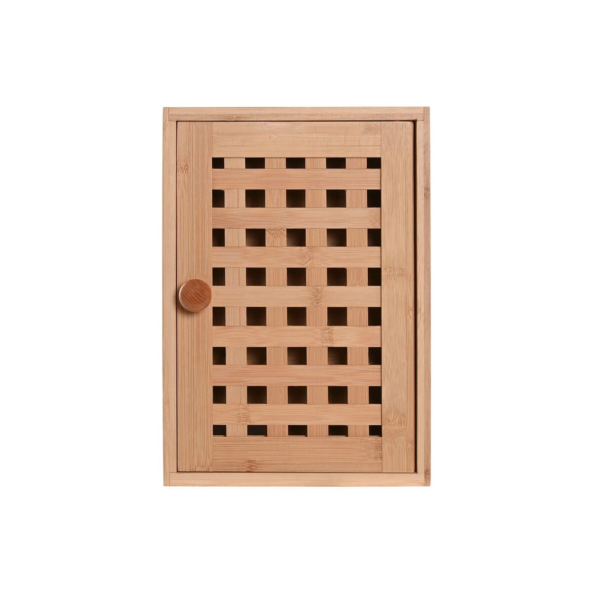 Armario de llaves Home ESPRIT Natural 19 x 6 x 27 cm