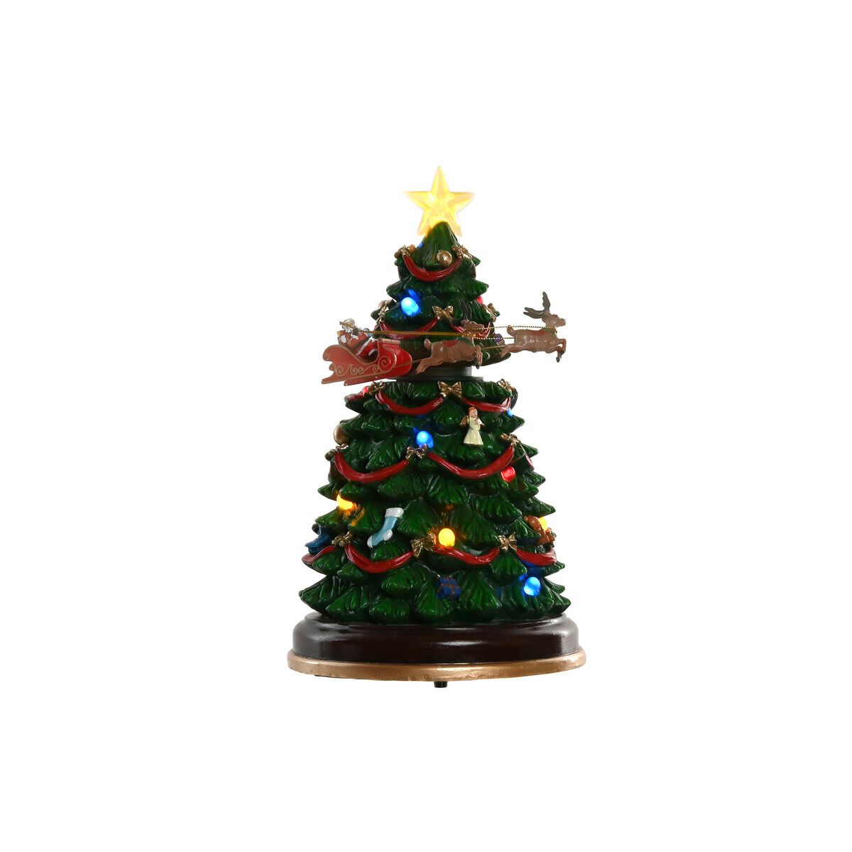 Árbol de Navidad Home ESPRIT Multicolor Polipropileno Musical