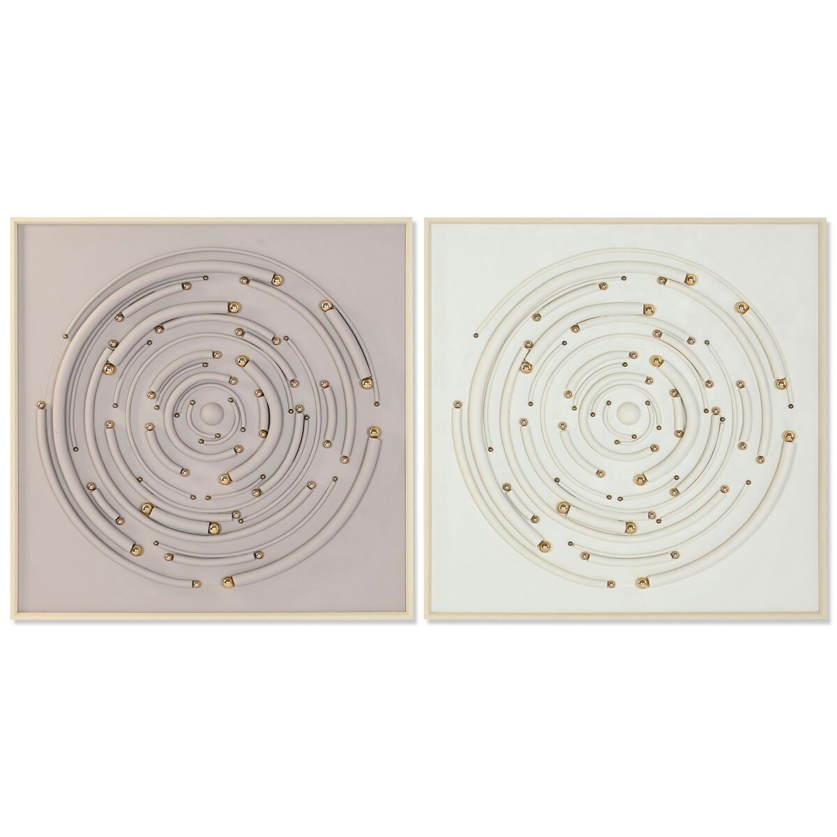 Lienzo Home ESPRIT Poliestireno Lienzo 100 x 3,5 x 100 cm