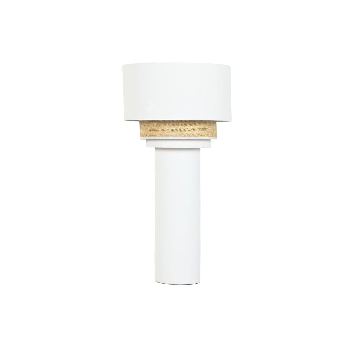 Lámpara de Pie Home ESPRIT Blanco Natural 220 V