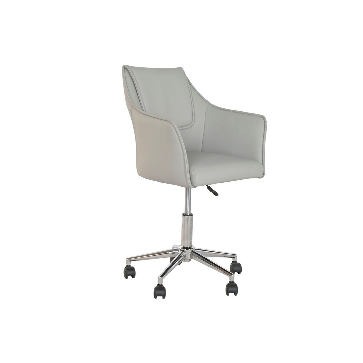 Silla de Oficina Home ESPRIT Gris