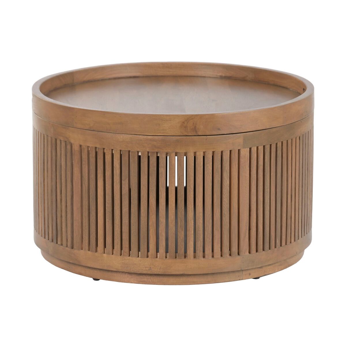 Mesa de Centro Home ESPRIT Marrón 76 x 76 x 46 cm