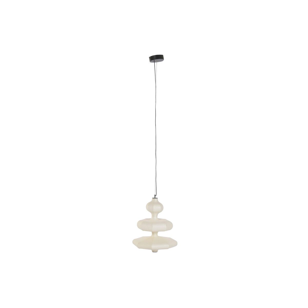 Lámpara de Techo Home ESPRIT Blanco Papel Acero 50 X 50 X 60,6 CM
