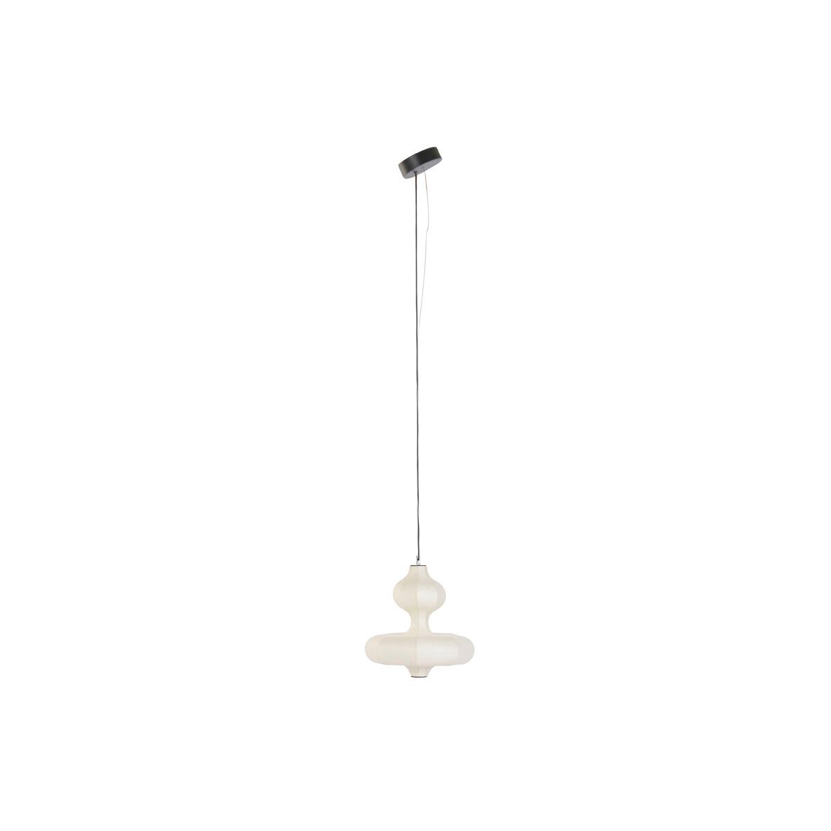 Lámpara de Techo Home ESPRIT Blanco Papel Acero 40 X 40 X 40,6 CM