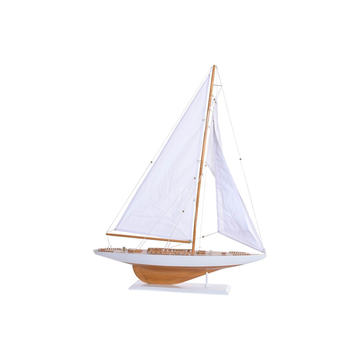 Barco Home ESPRIT Blanco Marrón Mediterráneo