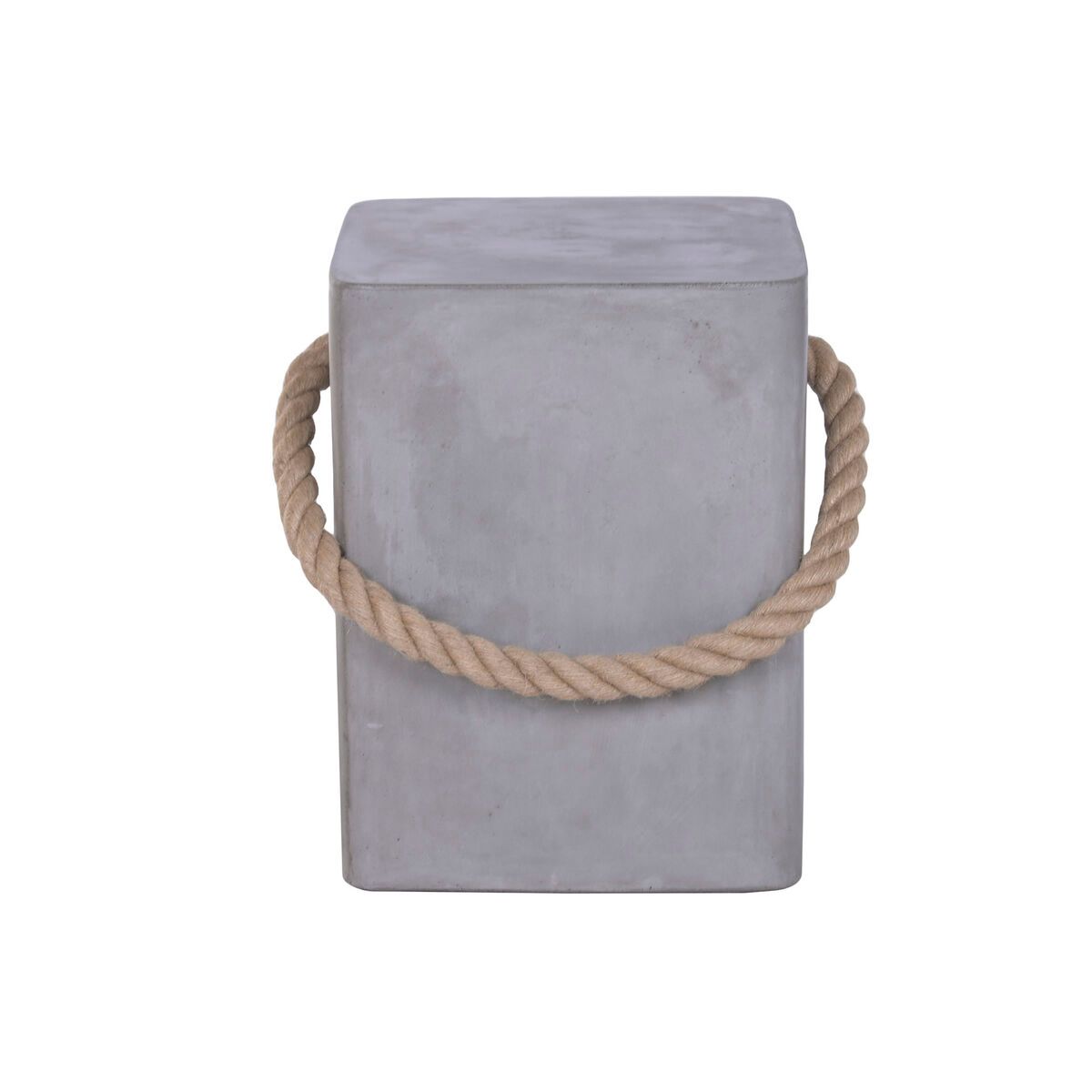 Mesa auxiliar Home ESPRIT Gris 35 x 35 x 46 cm