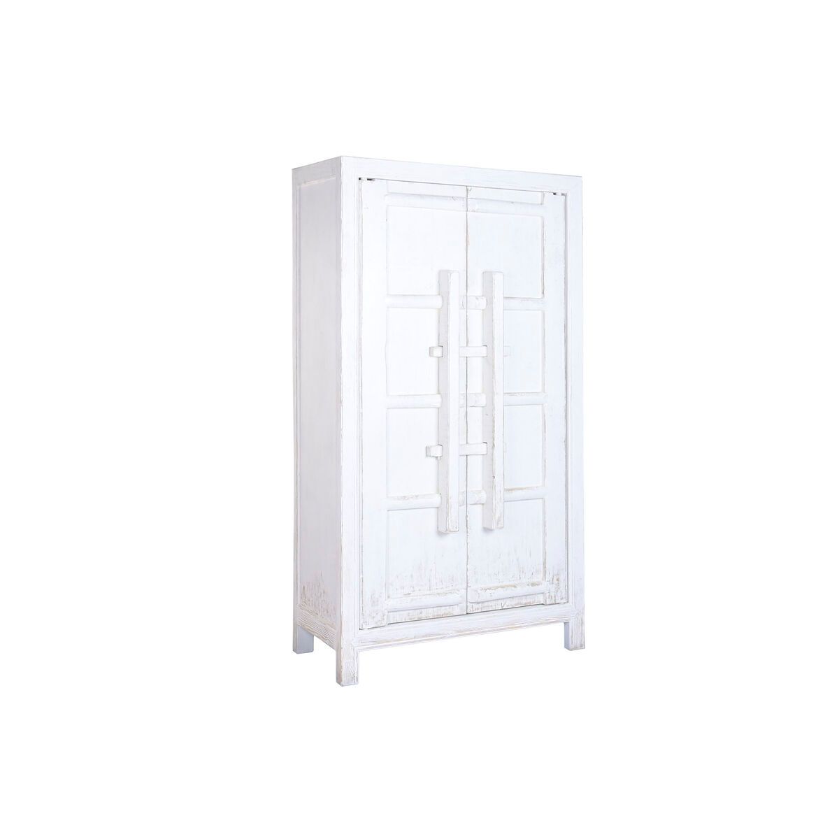 Armario Home ESPRIT Blanco Madera de olmo 115 x 48 x 210 cm
