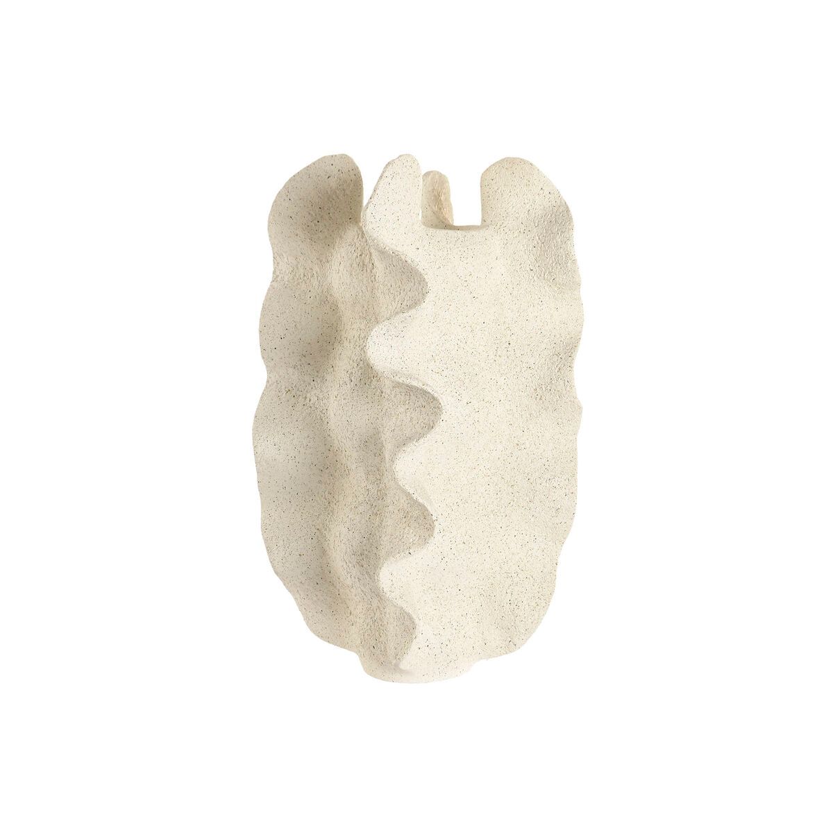 Jarrón Home ESPRIT Beige Resina Shabby Chic 26 x 26 x 50 cm