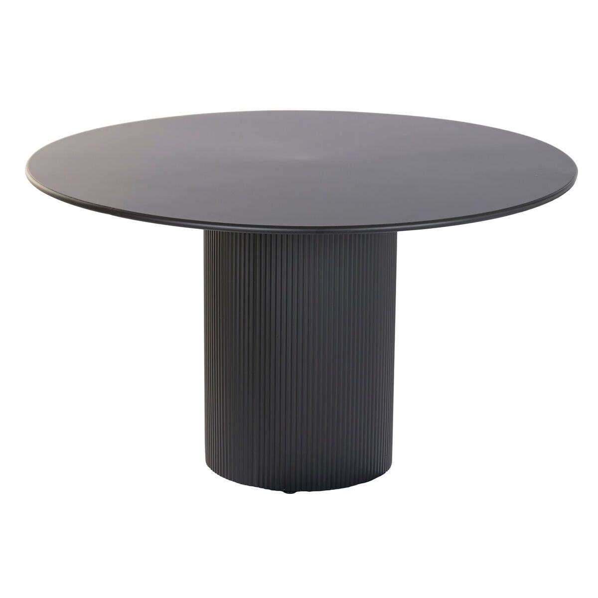 Mesa de Comedor Home ESPRIT Negro Metal 130 x 130 x 75 cm