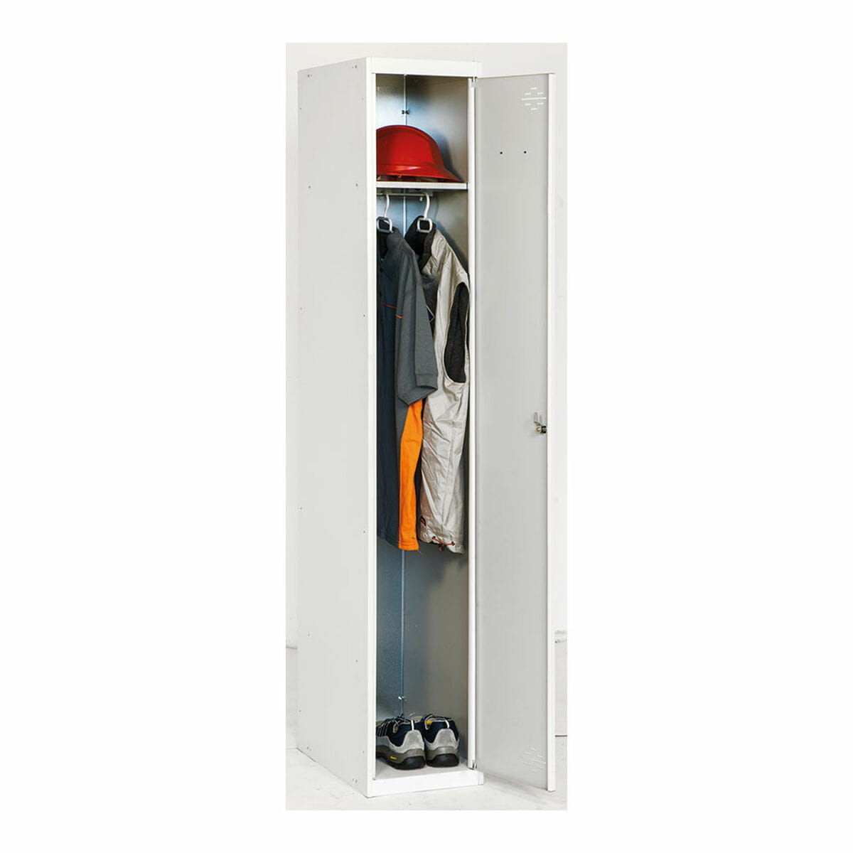 Taquilla Simon Rack Gris Metal 30 X 50 X 180 CM