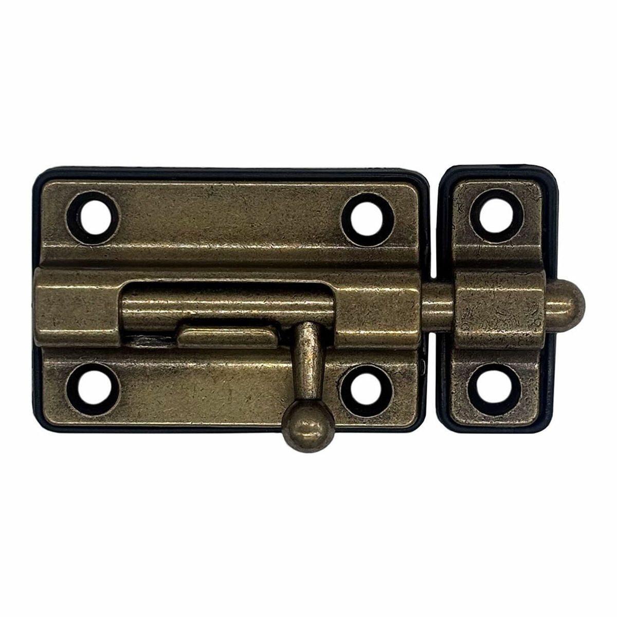 Pestillo de puerta EDM 85524 Marrón claro 50 mm